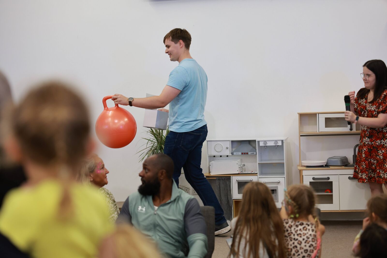 Games at a community event