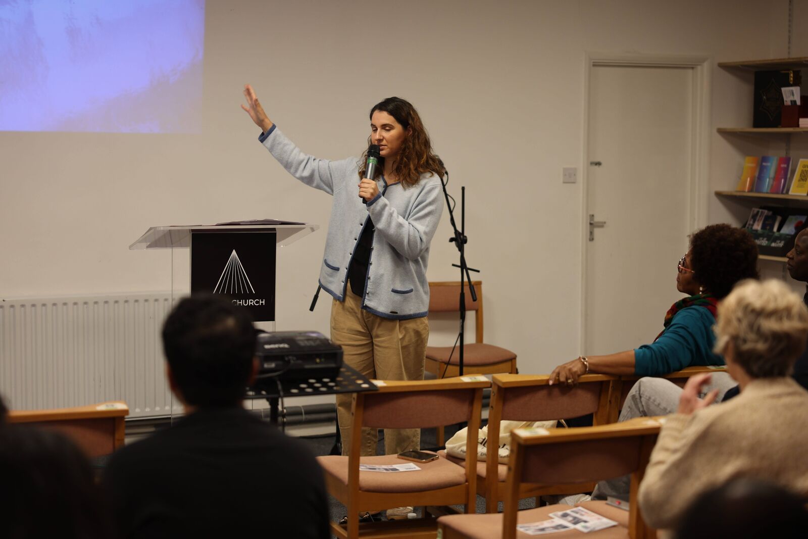 A training evening at Vision Church